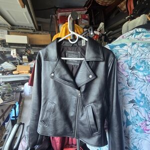 Levi's Black Leather Jacket